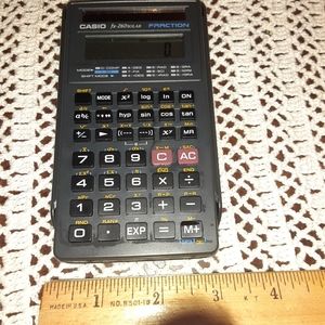 Casio solar calculator